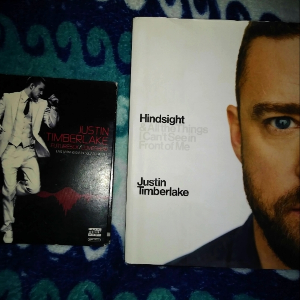 Justin Timberlake Hindsight book & Future Sex Love Sound MSG concert